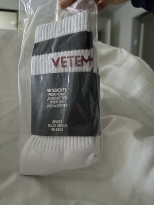 Vetements Sexual Fantasies Socks | eBay