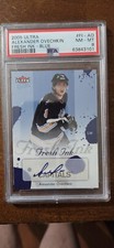 2005-06 Fleer Ultra Fresh Ink Blue Alex Ovechkin Auto RC ROOKIE PSA 8 #6/25 RARE