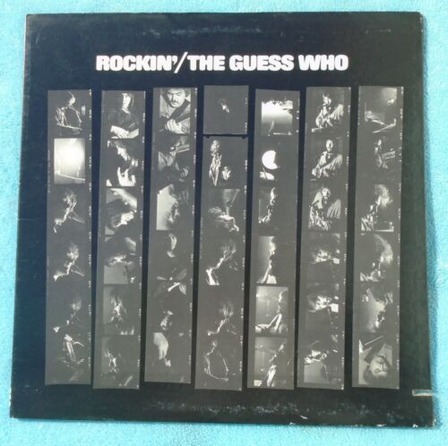THE GUESS WHO LP "Rockin'" 1972 Rock Album 10 Songs ♫ Good Condition - Picture 2 of 9