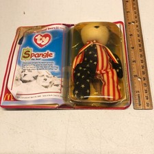 TY Beanie Baby-Rare Spangle The Bear - McDonalds 1999
