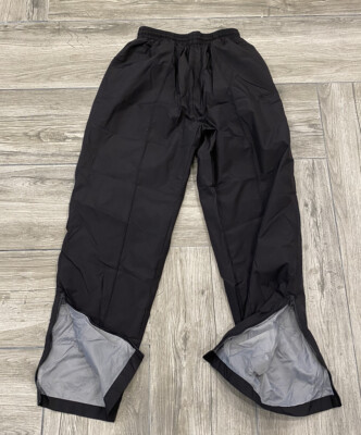 Sideout Black Wind Resistant Pants w/ Cotton Lining Size Small