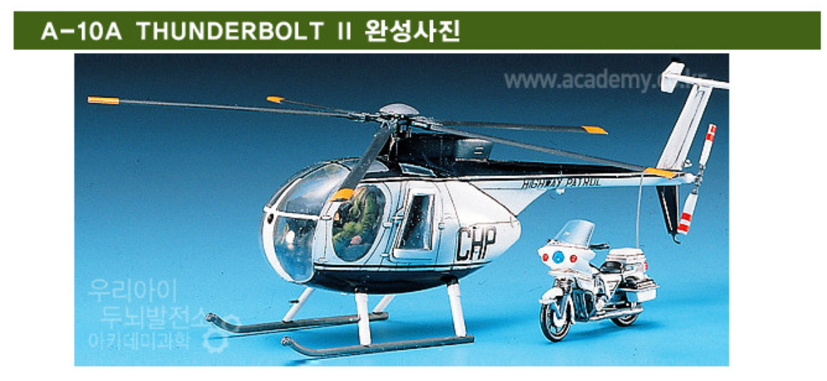 1/48 HUGHES 500D POLICE HELICOPTER motorcycle Plastic Model Kit