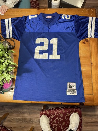 Deion Sanders #21 Mitchell \u0026 Ness 