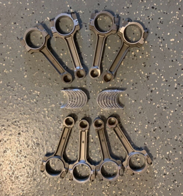 5.3L 6.0L 6.2L CHEVY RECONDITIONED BUSHED CONNECTING ROD CASTING#3847 W ...