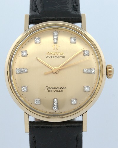 Omega Seamaster De Ville Cal. 1967 550 Ref.LL6590-1 14k Gold Automatik Uhr - Bild 10 von 16