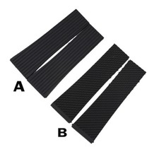 24mm Rubber Diver Watch Band Replacement Strap For fit -Breitling-