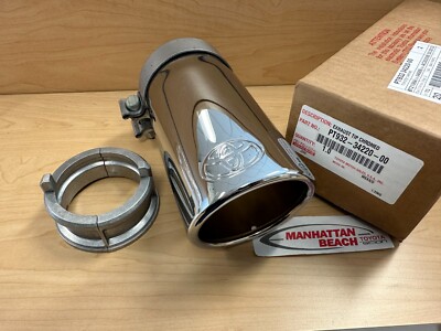 22-25 Tundra Chrome Exhaust Tip Genuine Toyota Accessory PT932
