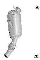 EPBM7040TA BMW X1 5/20116/2015 DPF EXHAUST DIESEL PARTICULATE DPF EURO 5