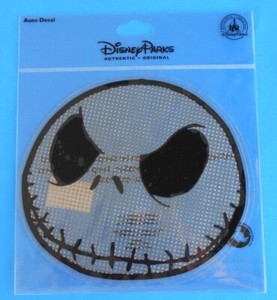 NIGHTMARE BEFORE CHRISTMAS DISNEY WINDOW DECAL JACK SKELLINGTON DECAL