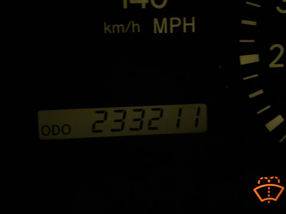 Medidor de velocímetro de instrumento Speedo Cluster 233 k millas se adapta a 99-00 RX300 RX 300 Foto 2 de 4