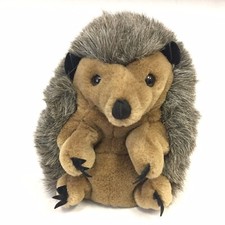 Folkmanis Folktails Hedgehog Hand Puppet Turns Inside Out Into a Ball 7" Brown