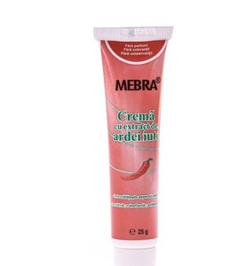 Crema cu extract de ardei iute 25g mebra (5943079000371)