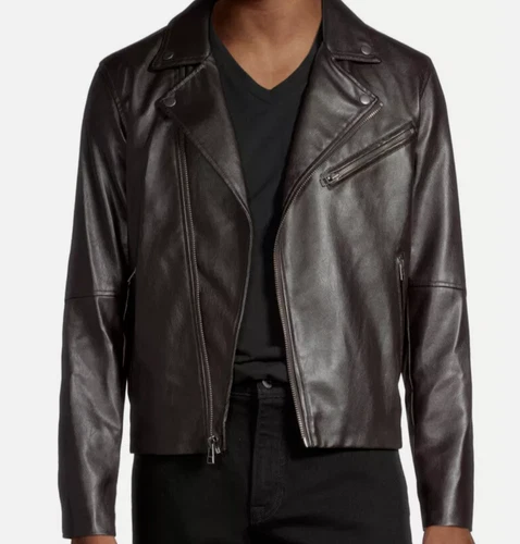 JF J.Ferrar Mens Midweight Motorcycle Jacket Size XL - product listing photo