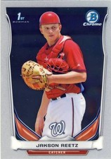 (60) 2014 Bowman Draft JAKSON REETZ Rookie LOT ALL CHROME Nationals CDP65