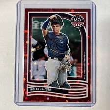 2024 Panini Stars & Stripes USA Baseball NOLAN TRAEGER Red Disco #113/199