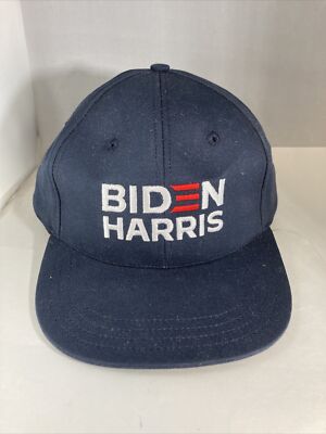 Biden Harris Hat Baseball Cap Adjustable Embroidered Hook & Loop Adjustable