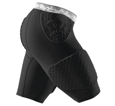 McDavid HEX  Short w Contoured Wrap-around Thigh, Black XL NEW!!   