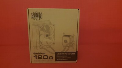 Cooler Master Seidon 120V RL-S12V-24PK-R1 LGA Intel AMD Liquid CPU Cooler