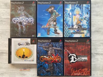 SONY PS 1 2 Grandia 1 2 3 & Extreme & Code Age Commanders The Bouncer aus Japan