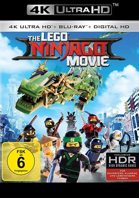 The Lego Ninjago Movie - 4K Ultra HD Blu-ray + Blu-ray # UHD+BLU-RAY-NEU