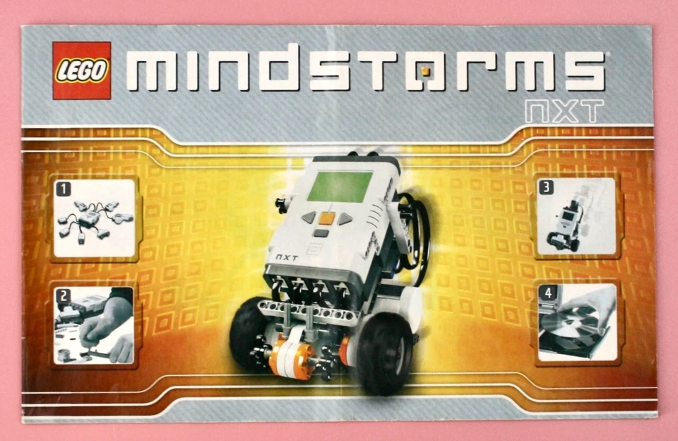 LEGO Mindstorms NXT 8527 User Guide Manual Booklet Quick Start CD Instructions - Image 4 of 4