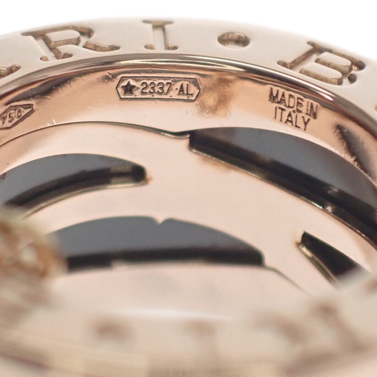 BVLGARI K18PG Bee Zero One Design Legend Necklace 356… Gem