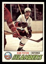 1977 OPC O-Pee-Chee Hockey #144 Jean Potvin NM/MT