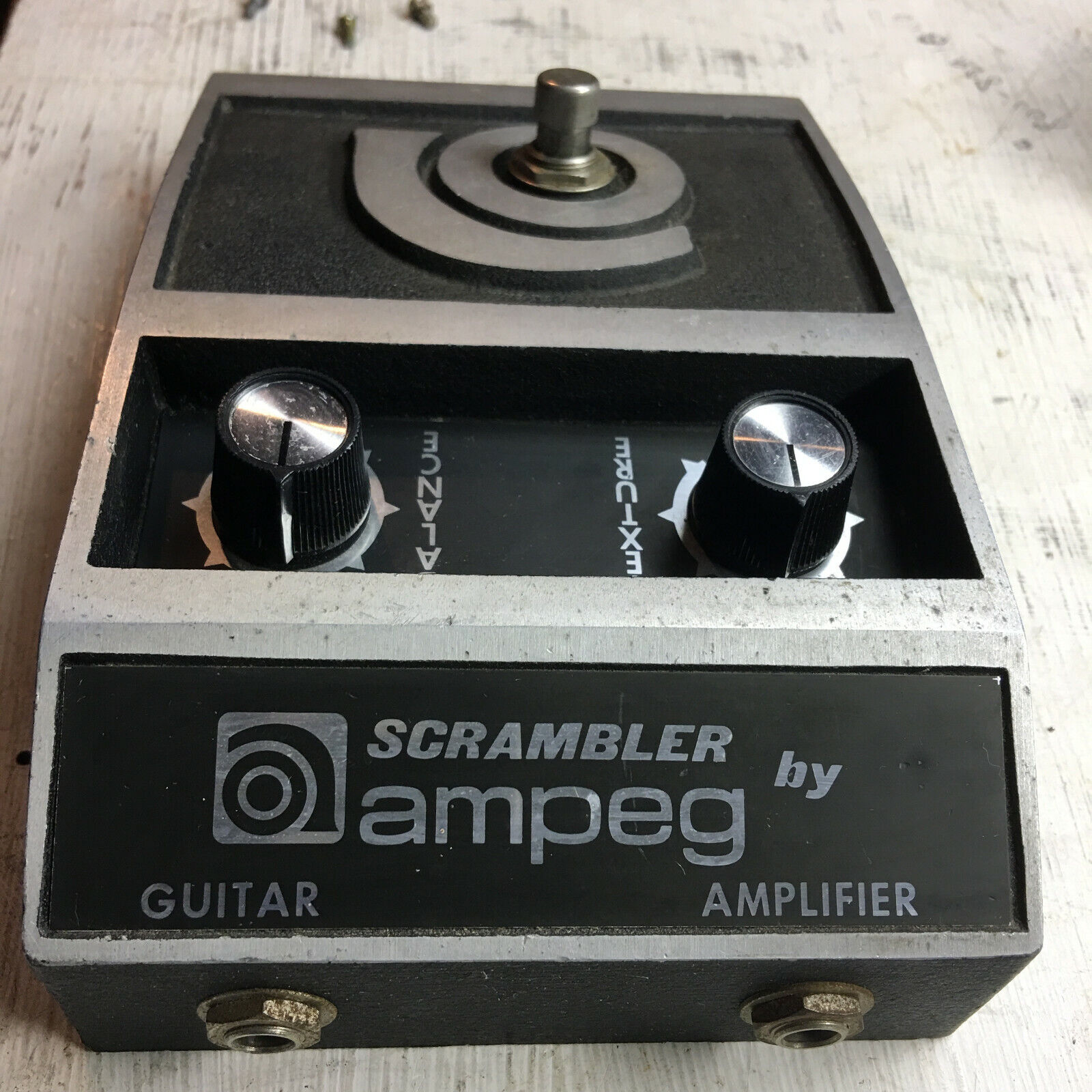 Ampeg SC-1 Scrambler Fuzz pedal original 1969 #544