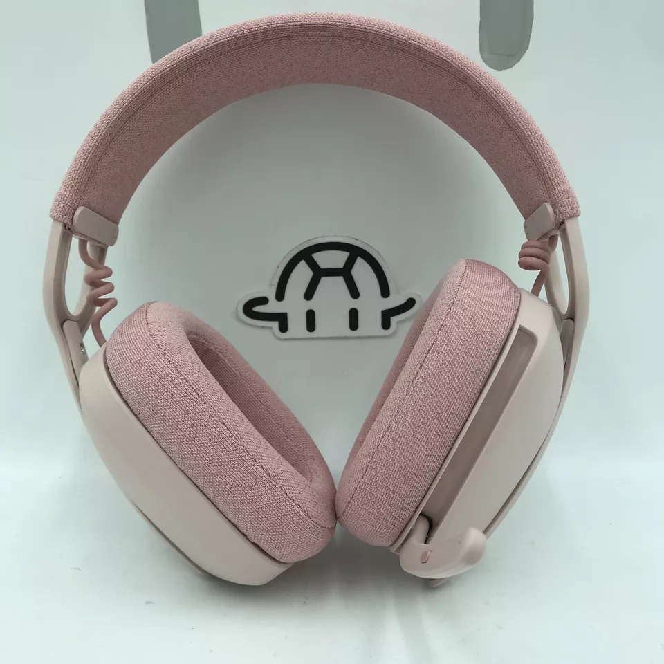 Logitech Zone Vibe 100 Lightweight Wireless Over Ear Headphones - Rose - Image 3 of 4