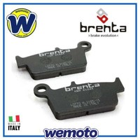 Brenta Organische BremsbeläGe Hinten FüR Suzuki RM 125 96-09 [F]