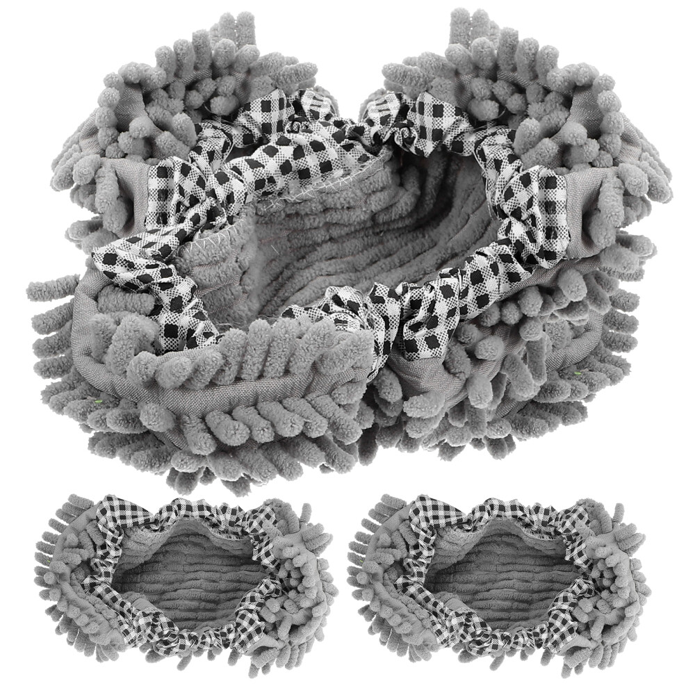 APL 2 Paia Ciabatte Decorative Copritutto Elastico Per Sostituzione Casa