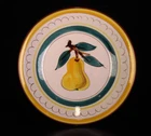 Stangl Fruit Pattern Pear Coupe Soup Dessert Bowl 7 3/4"