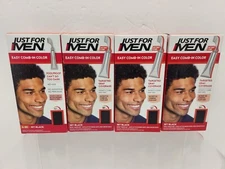 4--Just For Men Easy Comb-In Color Mens Hair Dye, Jet Black, A-60