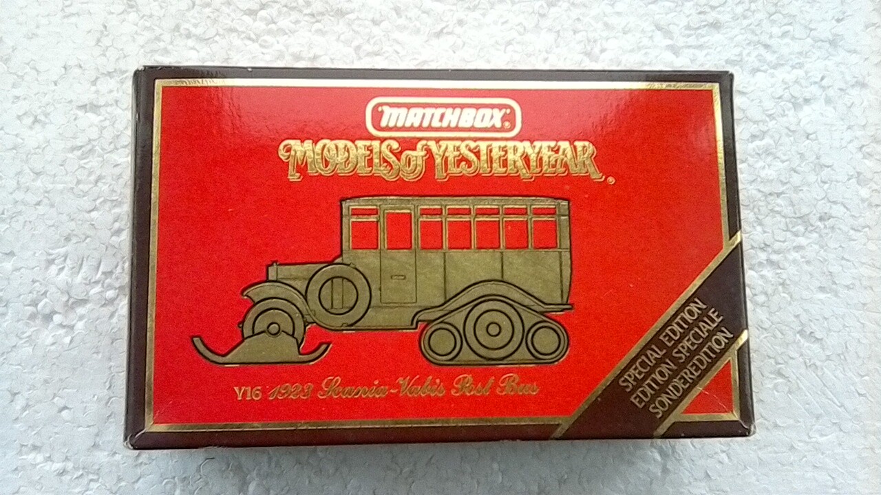 Matchbox Yesteryear Y16, Scania Vabis Post Bus - Free Price Guide
