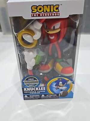 Knuckles Buildable Figure Interchangeable Parts