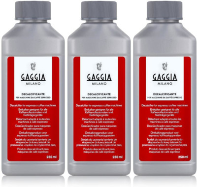 Gaggia Decalcifier Descaler Solution 250ml 3 Bottles