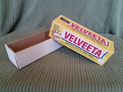 VINTAGE 50s / 60s ORIGINAL VELVEETA CHEESE BOX NM- | eBay