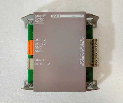 SIEMENS STAEFA CONTROL SYSTEM NMID CONTROL AUTOMATION