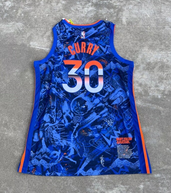 Nike SC30 Stephen Curry Golden State Warriors Jersey DA6955-405