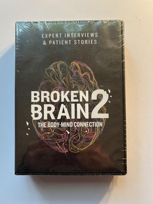 Broken Brain 2 DVD Set Sealed Case 1 of 2 Interviews Patient Stories Mind Health