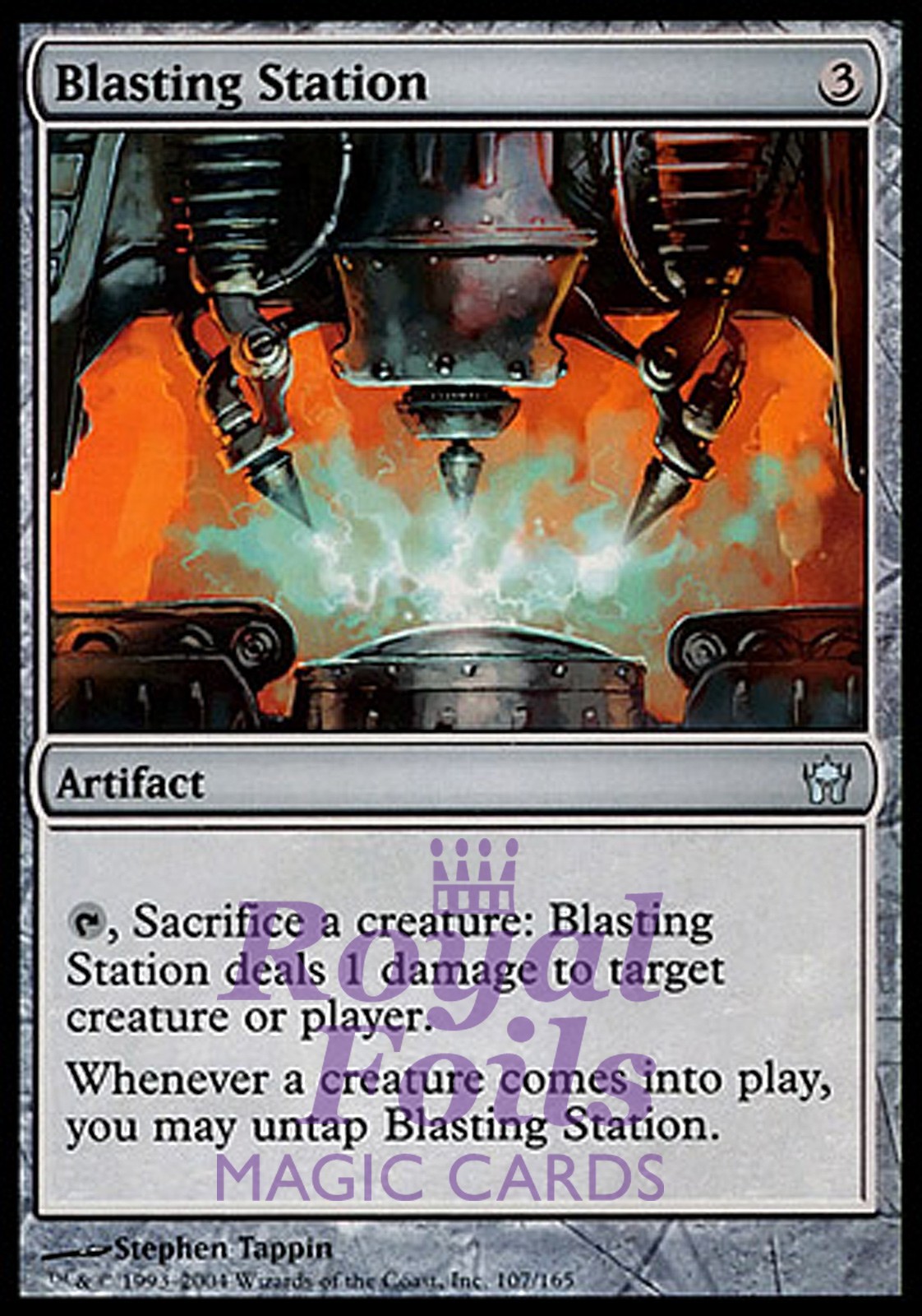 Blasting Station 1x FOIL 5DN MTG 5th Fifth Dawn Uncommon MINT artifact