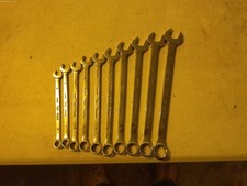 Mac 10pc Metric Long Knuckle Saver 1 Nonks Combination Wrench Set 10mm 19mm 12pt