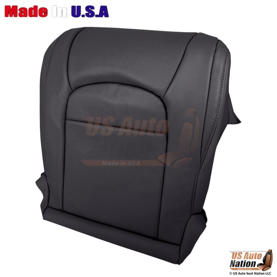 Cubierta inferior de cuero negra para Toyota Land Cruiser 2016-2021 conductor-pasajero Foto 4 de 4
