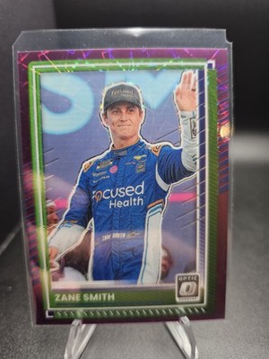2025 Donruss NASCAR Zane Smith Optic Purple Velocity #/59 #1