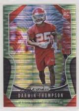 2019 Panini Prizm Rookies Neon Green Pulsar Prizm Darwin Thompson #400 9iv
