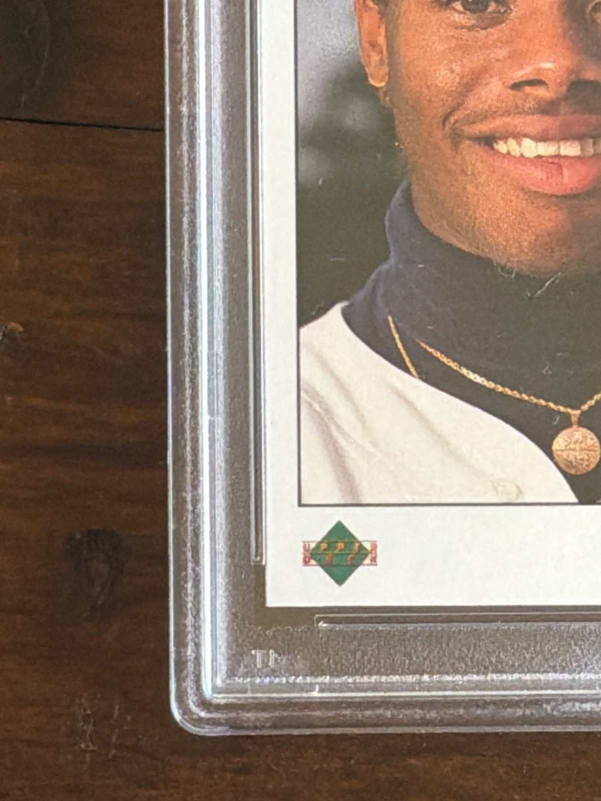 1989 UD STAR ROOKIE #1 KEN GRIFFEY JR. ROOKIE RC PSA 4 view 5