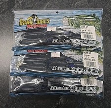 NEW! X3 Bass Assassin Bang Lures 3½ LITL SKUNK APE HEMATOMA SHAD 7 COUNT SKA4587