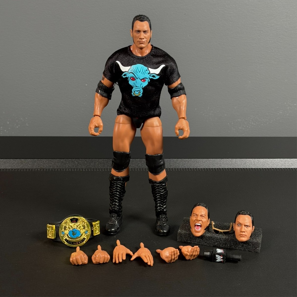 Mattel WWE Ultimate Edition Wrestling Figure The Rock Dwayne