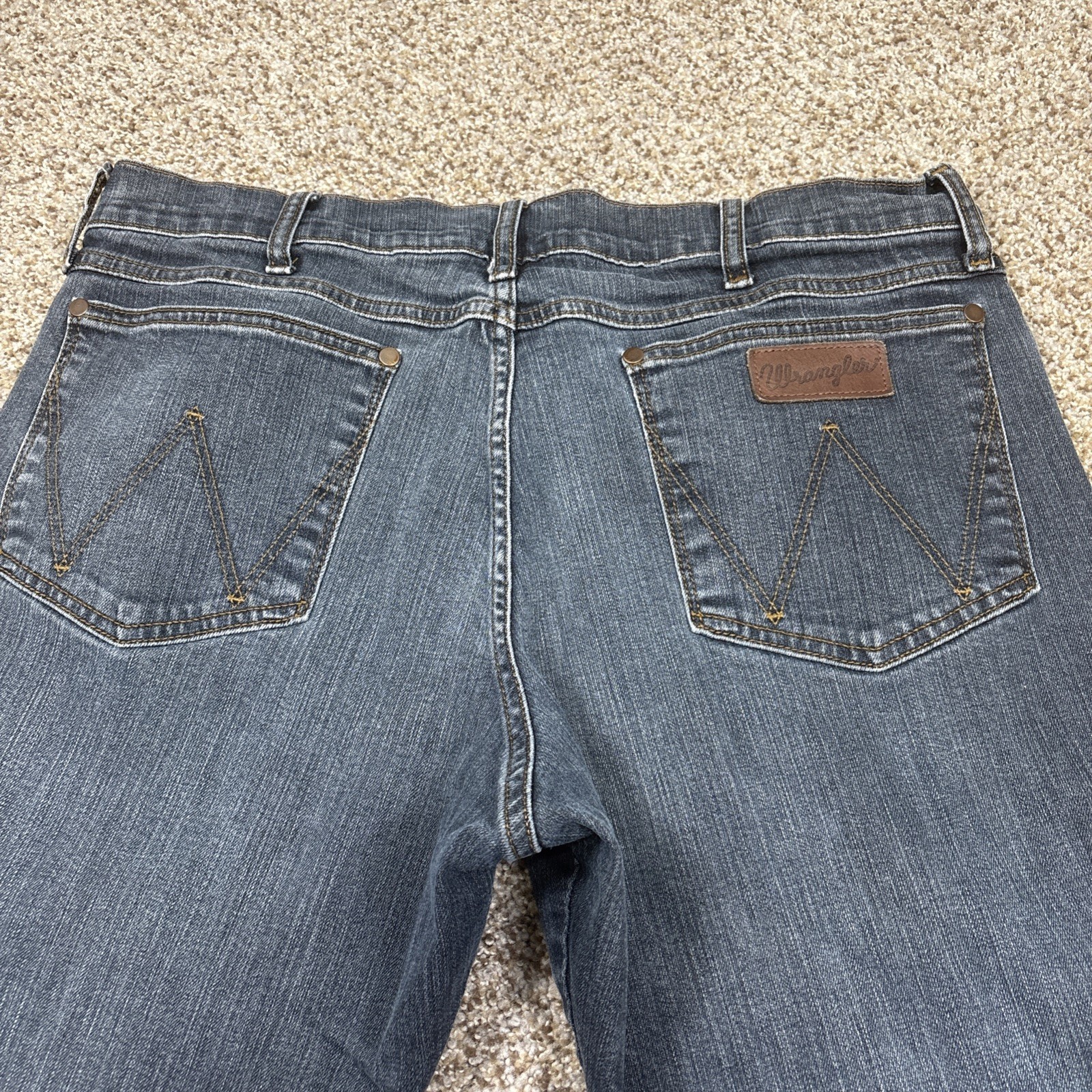 Wrangler Retro Relaxed Boot Jeans 36x30 (36x28.5) Cowboy Stretch Western - View 14