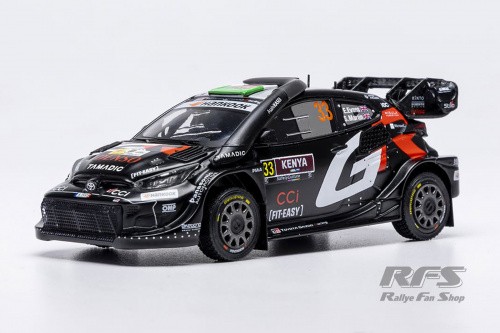 Toyota Yaris WRC Rally1 Safari Rally Rallye 2025 Elfyn Evans 1:43 IXO RAM 994-image